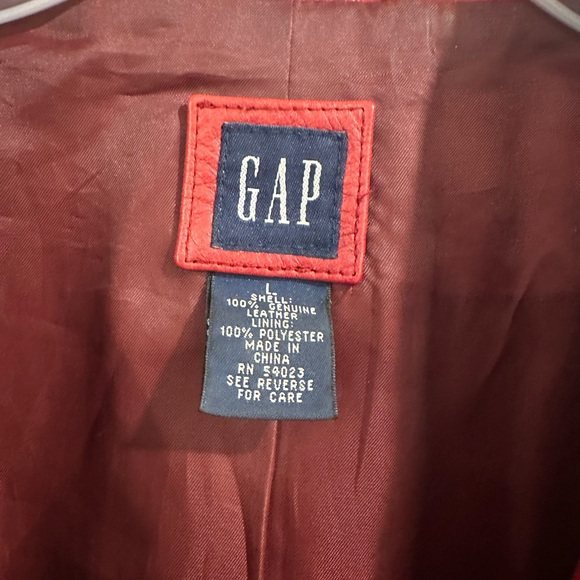 Vintage 100% Leather Jacket/ Coat - Picture 4 of 4